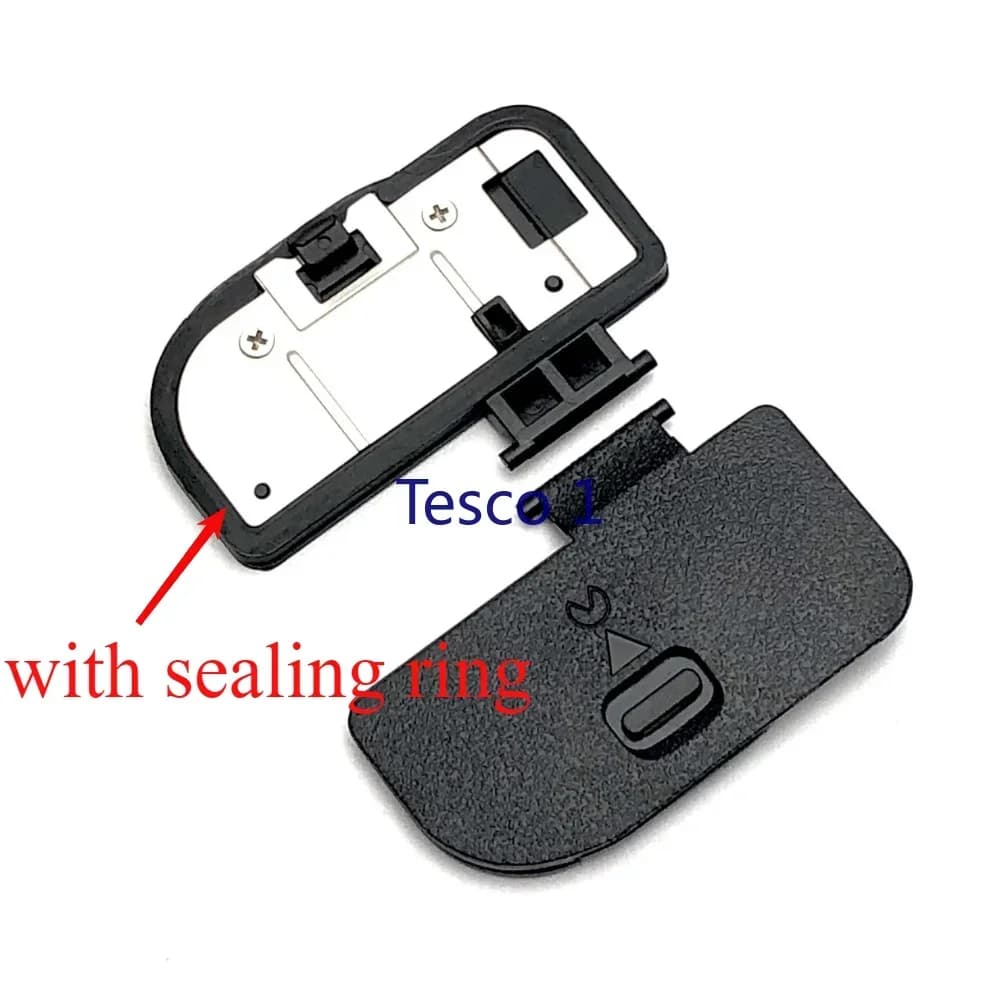 1PCS Brand New Per Nikon Z5 Z6 Z6II Z7 Z7II Tappo di Copertura Della Batteria Coperchio Porta Nero Con anello di tenuta SLR parti di riparazione della fotocamera
