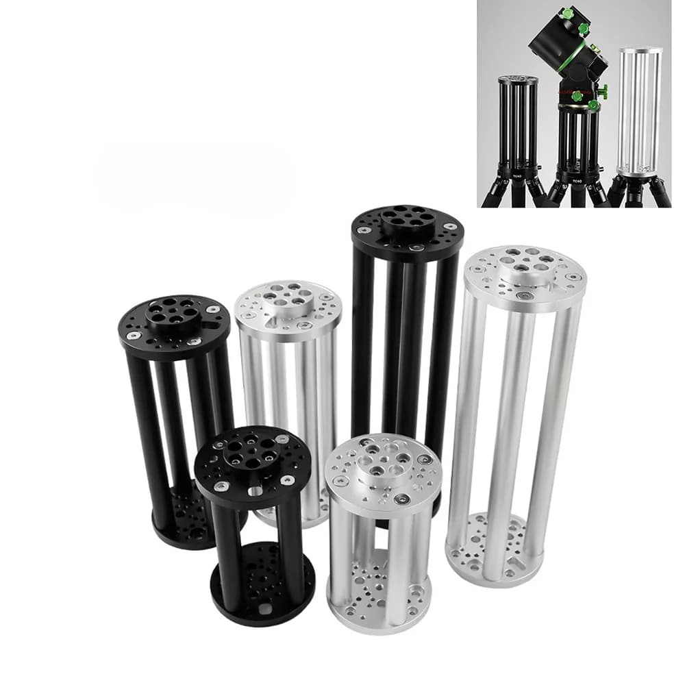 Equatorial for tripod with booster section of 200/300/400 mm for telescope accessories with extension column Aiden/Zhenwang tc40
