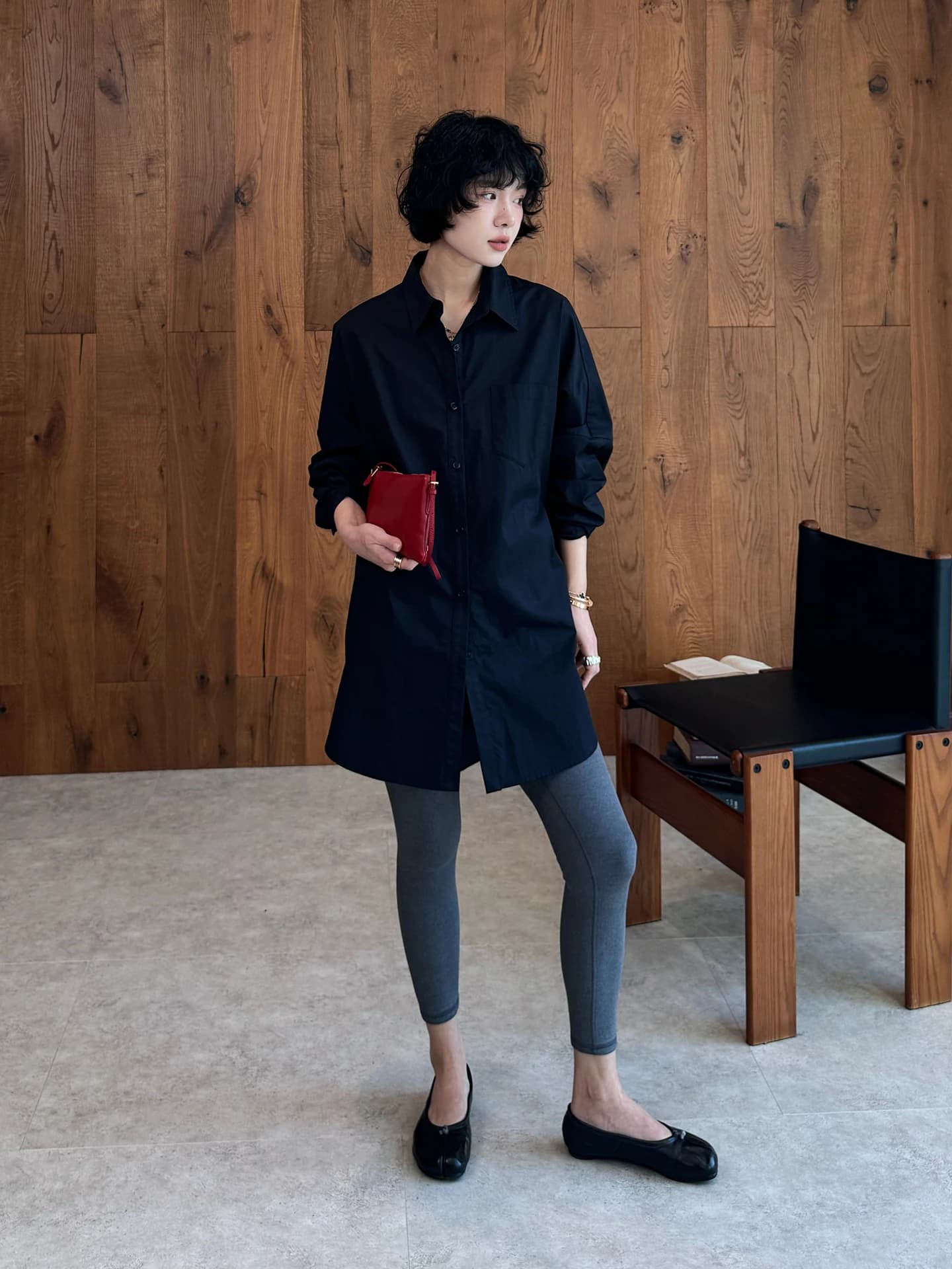 Loose Long Sleeve Women's Shirt Comfortable Breathable Korean Style Casual Fashion Top by BUUYIE Spring 2026 Collection