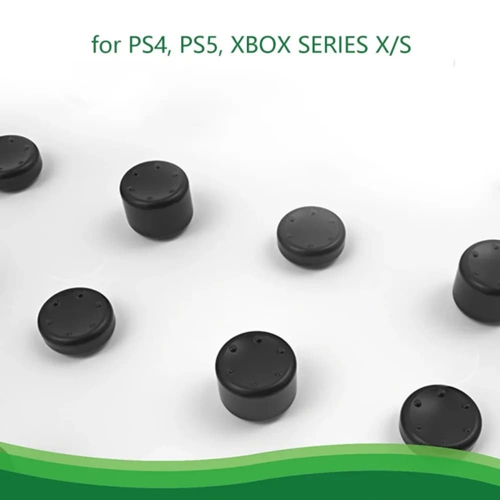 Joystick analogico in silicone per pollice per parti di ricambio del controller PS4/PS5 per accessori per impugnatura per pollice PS4 (8 pezzi)