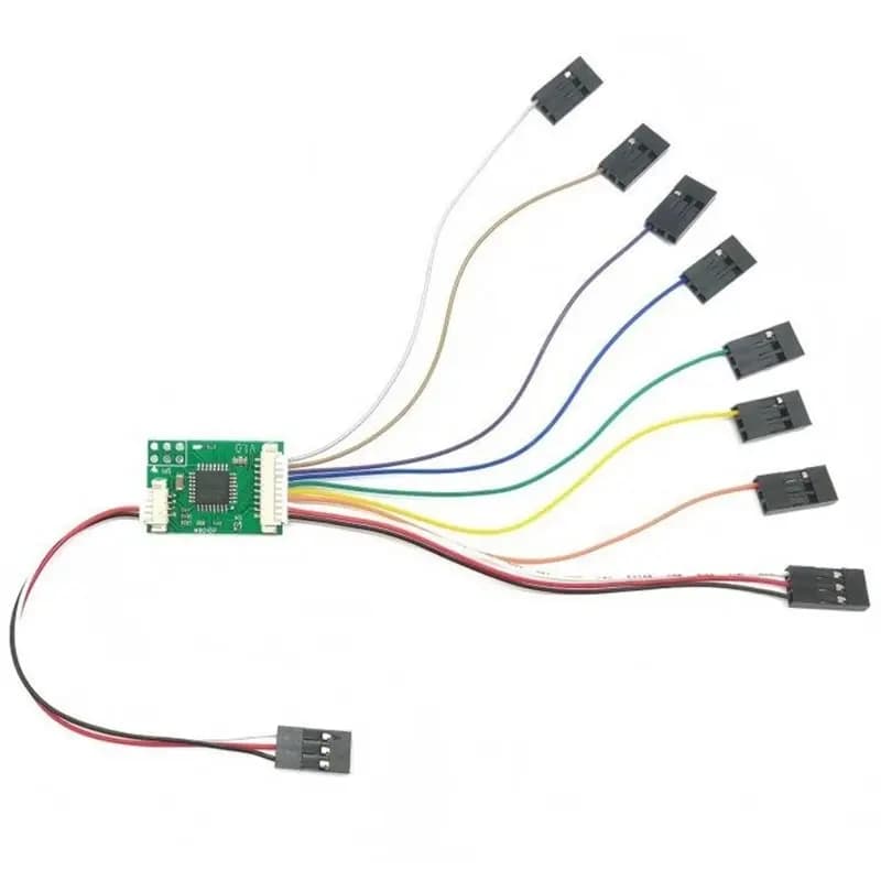 FEDI-8 Channel PPM Encoder PWM To PPM Signal Converter Module Multi-Flight Controller For RC Receiver Drone Model