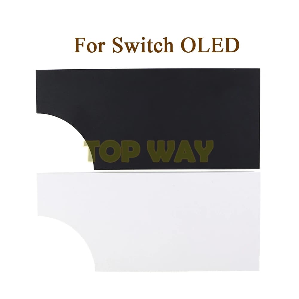 Sostituzione 1PC per Switch OLED Dock Cover posteriore in plastica per stazione dock di ricarica TV Base Oled NS