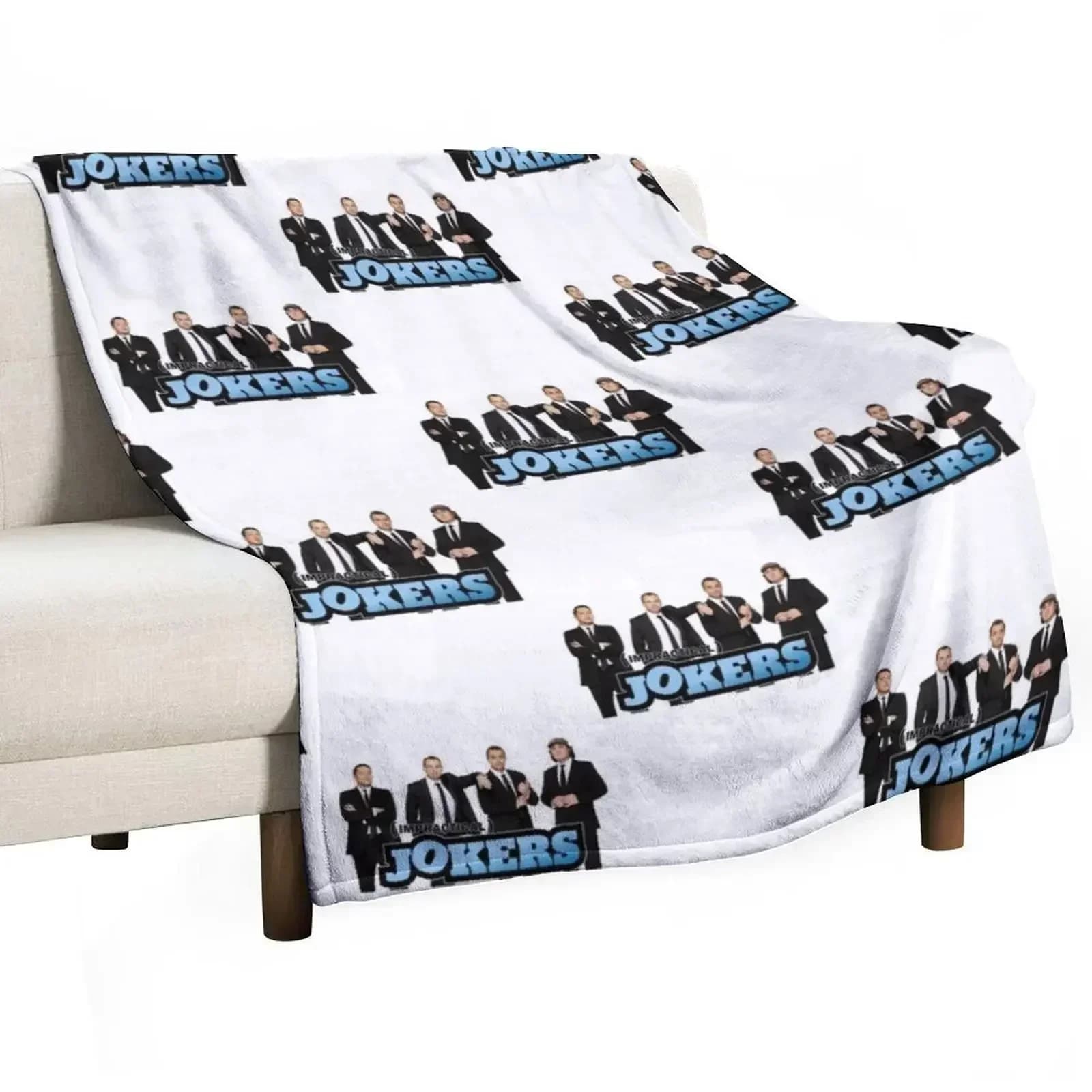 Impractical Jokers Throw Blanket Travel Softest Sleeping Bag Fashion Sofas For Sofa Thin decorative Blankets