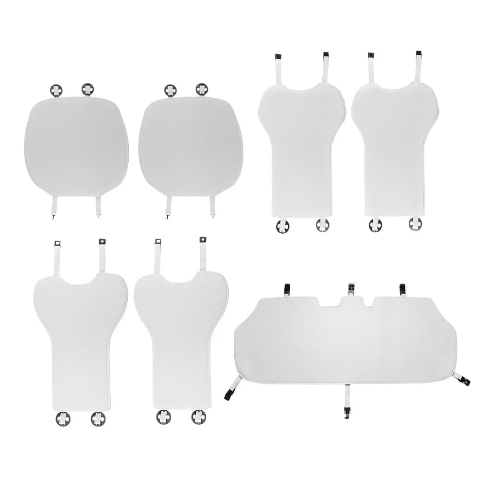 Ice silk mats for Tesla Model 3 Highland 2024 breathable car seat cushion for all seasons seat covers for backrest accessories