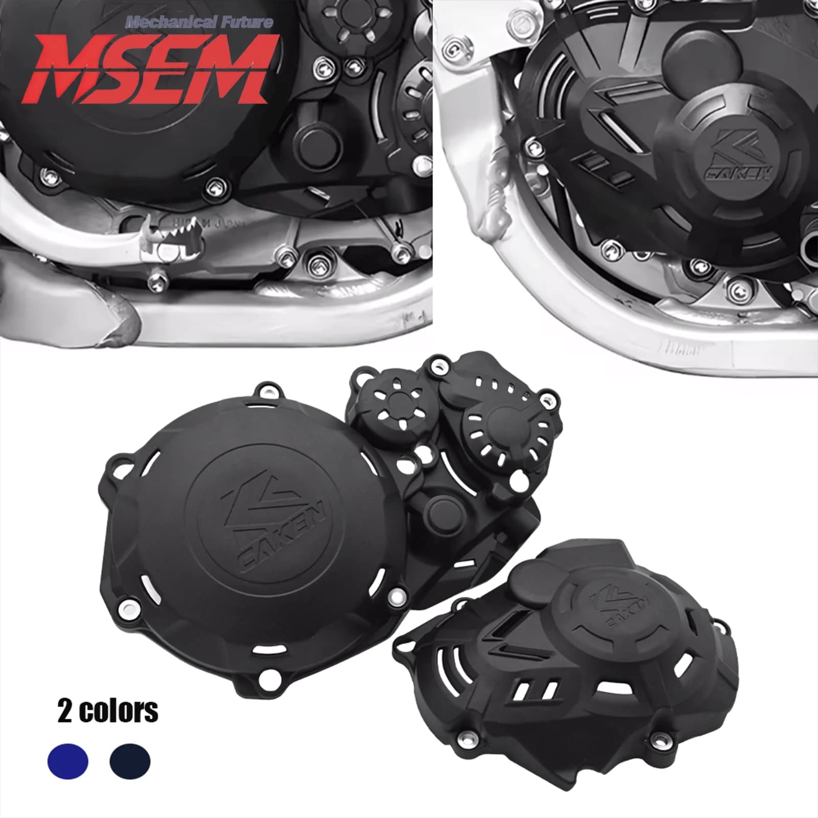 Protezione per Coperchio Frizione e Accensione per Moto Yamaha WR450F 2024-2025 YZ450F YZ450FX 2023-2025