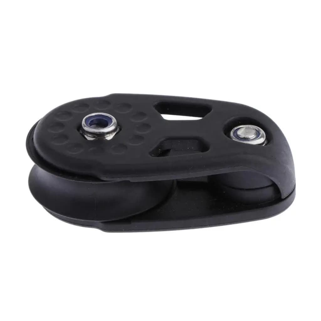 Puleggia singola Rullo puleggia in metallo marino in nylon antiruggine per kayak, canoa, barca, carrello di ancoraggio e accessori per la vela