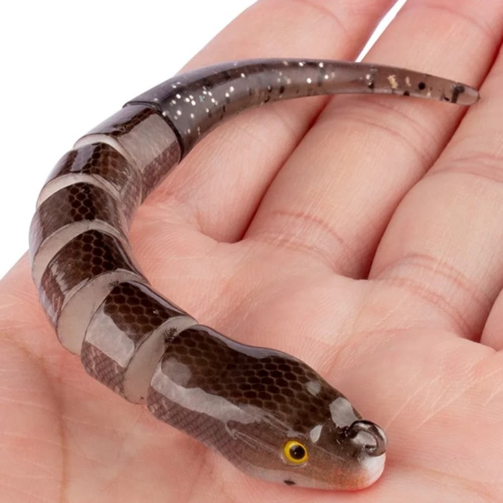 Nuovo Multi Segmento Richiamo di Pesca Esca 12 cm/12g Simulato Esca Finta Odore di Pesce Vermi Richiamo Esca Loach Richiamo Mare Accessori Per la Pesca