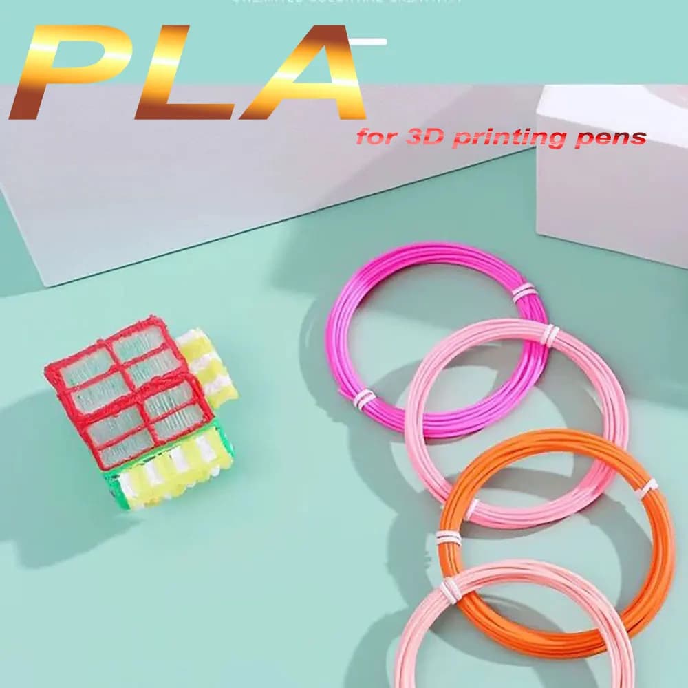 High-Quality 3D Pen Consumables, Color PLA Filament,Suitable for Children 3D Printing Pen,15/30 Colors Available,Safe Smoke-free