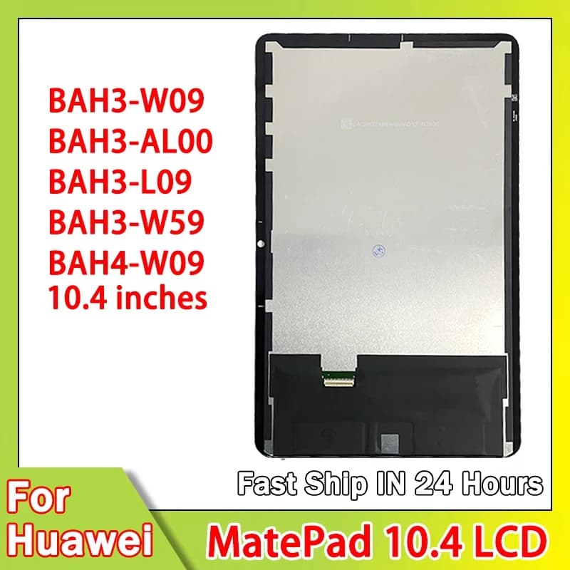 GEFENSI Nuovo Per Huawei MatePad 10.4 2020 BAH3-W09 AL00 L09 W59 Display LCD Touch Screen Digitizer Per Mate Pad 2022 BAH4-W09