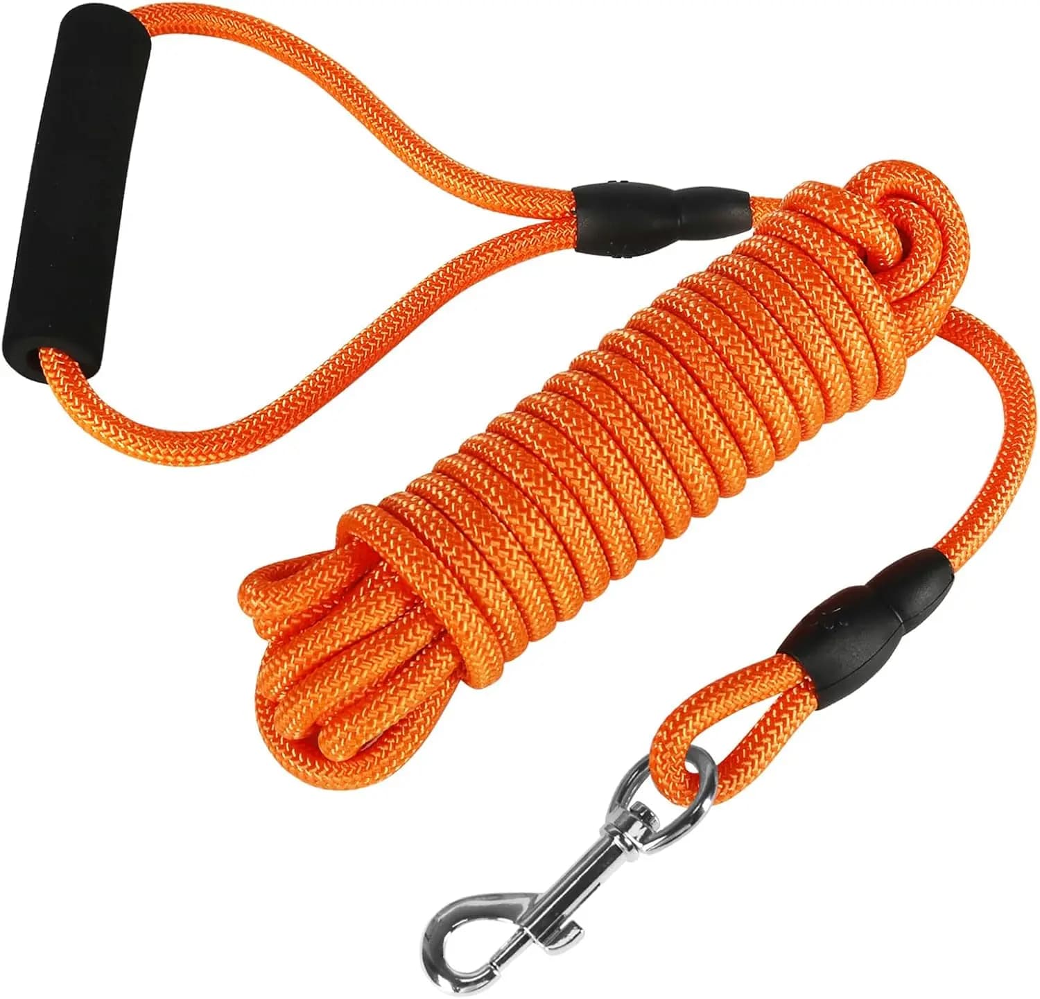 Guinzaglio per cani lungo 20FT, corda leggera a quadretti per addestramento, escursioni, nuoto, spiaggia