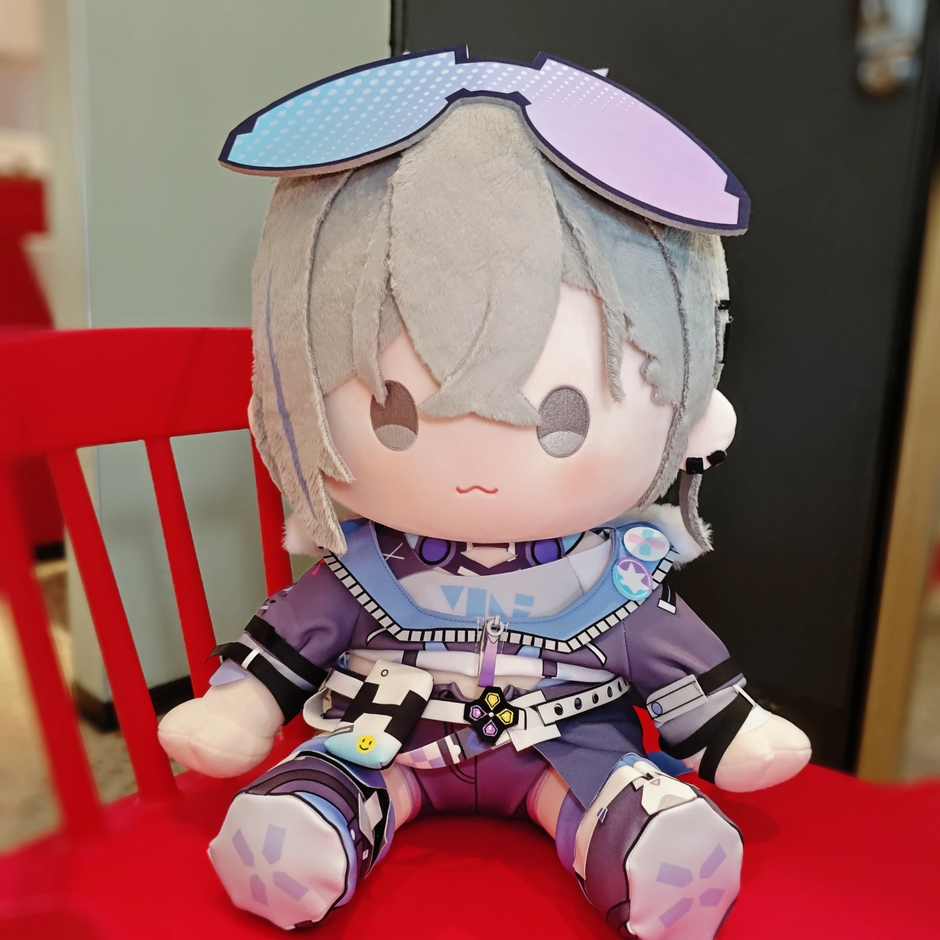 40 CENTIMETRI Argento Lupo Peluche Bambola Gioco Honkai Star Rail Carino Farcito Burattini di Cotone Della Mascotte Doujin Collezione Cosplay Regalo Pre-vendita
