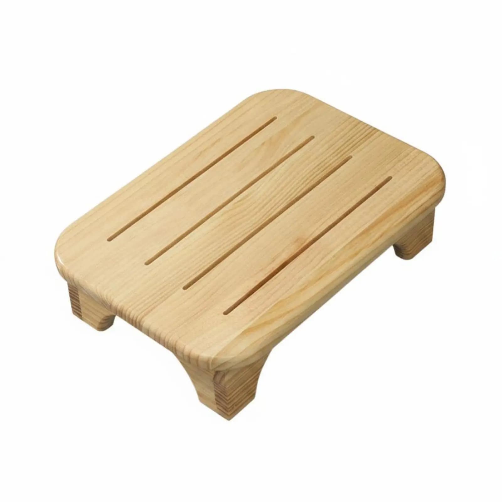 Slatted Slatted Stool Multi-Functional Footrest Long-Enduringing Strong Load-Bearing for Adults, Children, Living Room, Bedroom