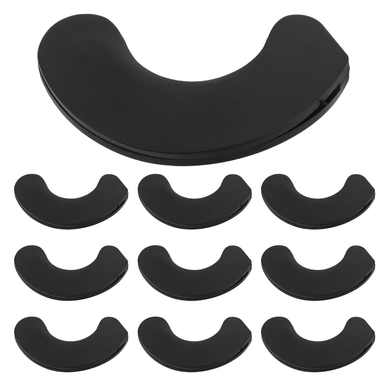 Supporto per manubri da 10 pezzi, robusto e stabile, per il trasporto e l'organizzazione di manubri e bilancieri, porta pesi da palestra da pavimento