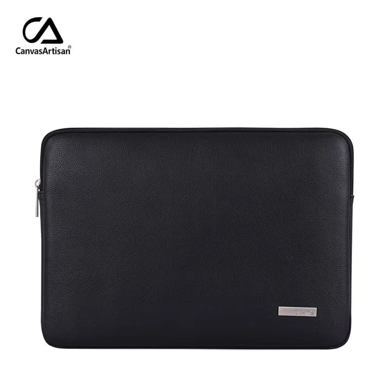 Borsa per Laptop in pelle PU di marca 11,12,13,14,15.6 pollici, custodia per uomo Lady per Macbook Air Pro M1 Notebook PC Dropship L37