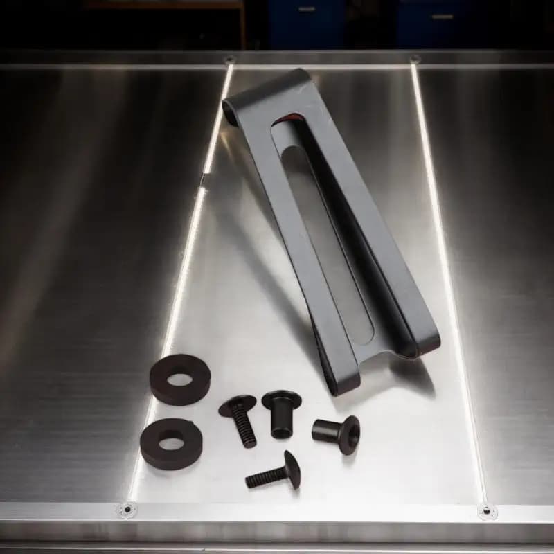 Clip da Cintura in Acciaio Inossidabile per Fodero K, Clip Posteriore Universale per Fodero Kydex, Accessori per Fodero da Cintura per Coltello