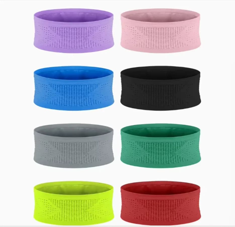 Hot-selling Climbing Fitness Sports Breathable Elastic Polyester Running Belt Jogging Waist Phone Holder for Outdoor Safety