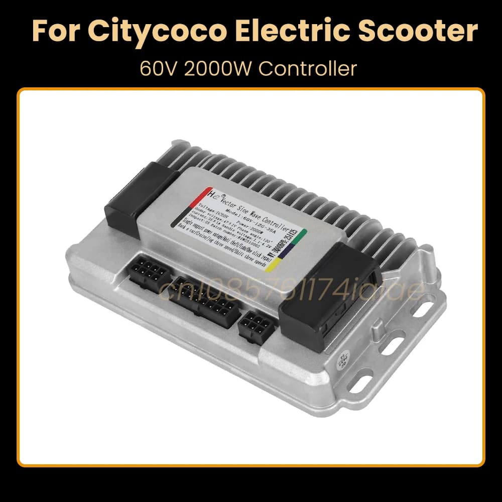 Centralina Principale 60V 2000W per Scooter Elettrico Citycoco E-bike, Scheda di Controllo Motore Brushless 35A, Ricambio