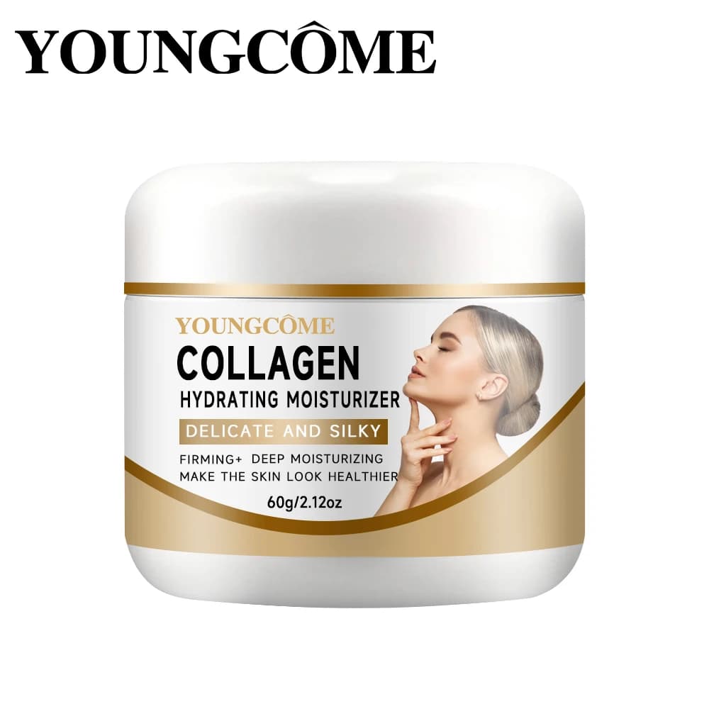 YOUNGCOME Collagen Hydrating Cream Skin Care Hydrating Moisturizing Smooth Lyscia Rugs Satin Face Skin Care