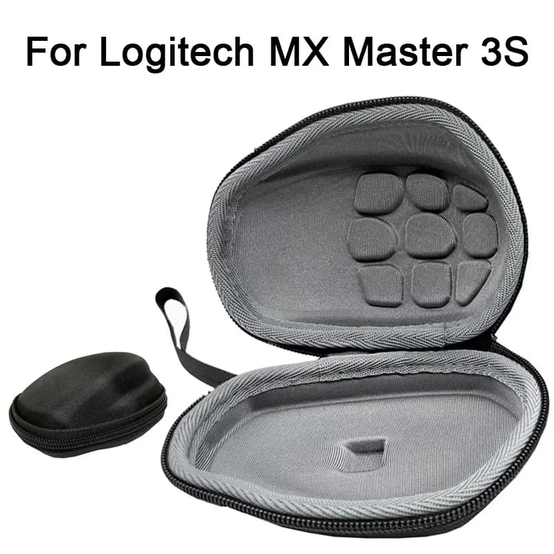 Custodia per Logitech MX Master 3S Custodia per mouse wireless Custodia rigida protettiva Borsa per mouse portatile da viaggio Accessori Shell