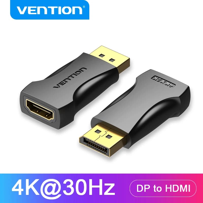 Vention DP a HDMI adattatore 4 k30hz Display porta maschio a HDMI convertitore femmina per PC portatile proiettore DisplayPort per adattatore HDMI