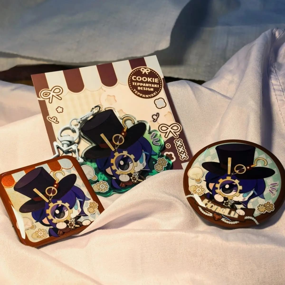 Game Limbus Company‌ Hong Lu‌ Tinplate Badge Acrylic Pendant Figures Gift Role Play Backpack Decoration Birthday Gift Halloween