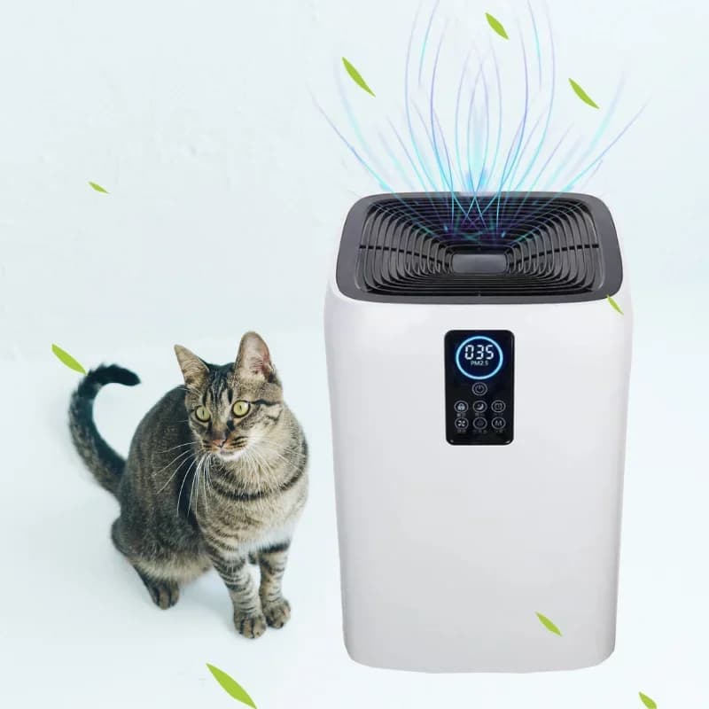 Purificatore d'aria intelligente Purificatore d'aria per animali domestici domestico Purificatore d'aria portatile intelligente per animali domestici della migliore stanza