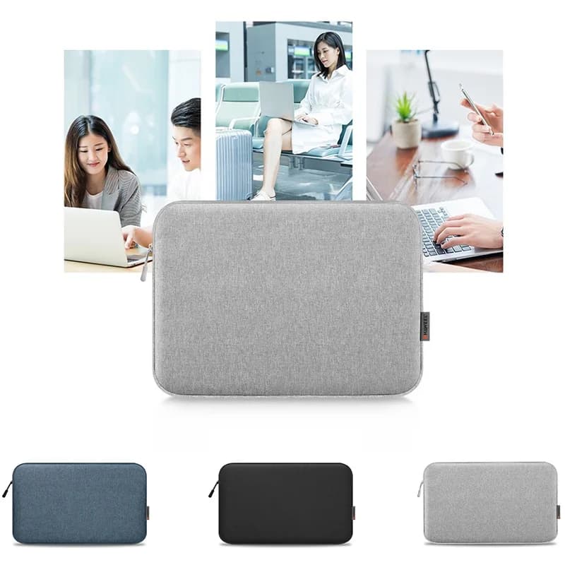 14 Inch Laptop Sleeve Pouch 14/15/16 Inch Laptop Bag Waterproof Portable Computer Cover for Macbook DNB03
