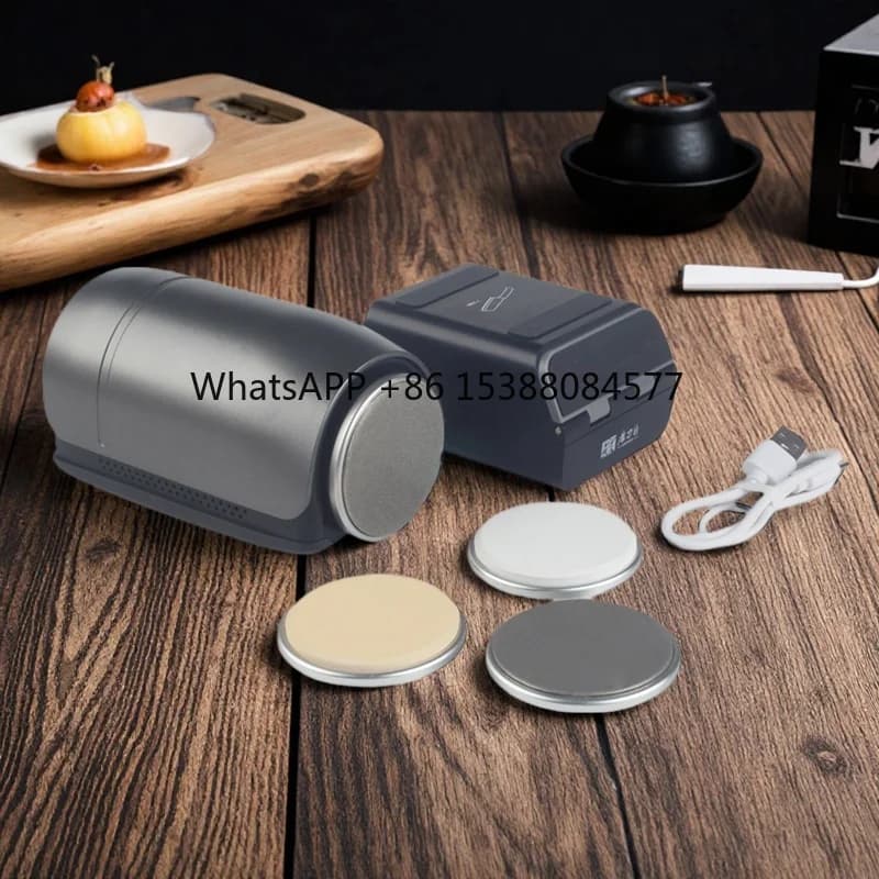 [2026] Electric roller knives 3000 mAh, size 360, 600, 3000, 6000 #, kitchen knives for diamond polishing