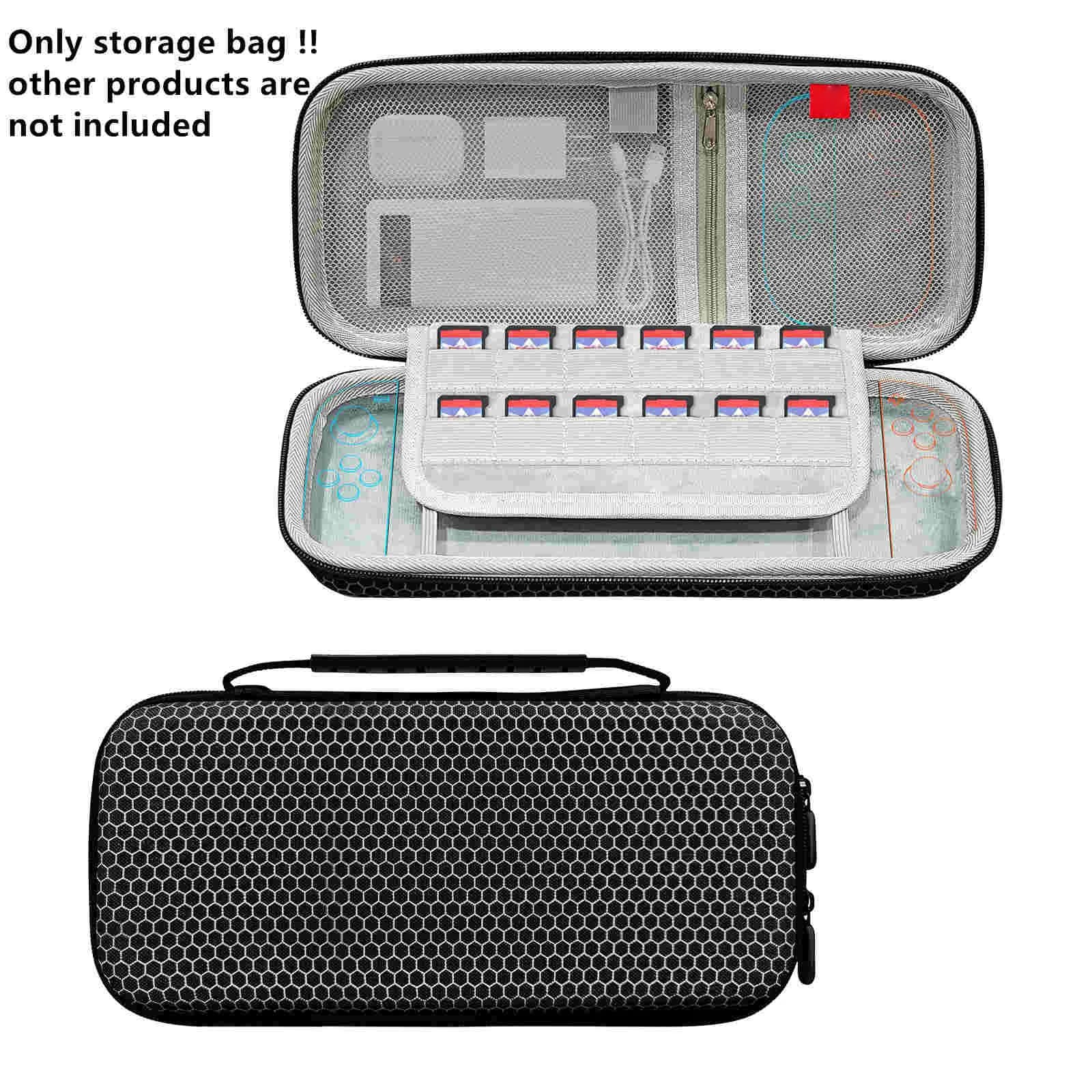 Custodia da Viaggio in EVA per Nintendo Switch 2, Borsa Portatile Rigida Antiurto Antipolvere con 24 Slot per Schede di Gioco
