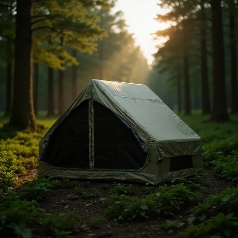 Lightweight inflatable tent outdoor shade sun protection camping rainstorm protection hut automatic camping