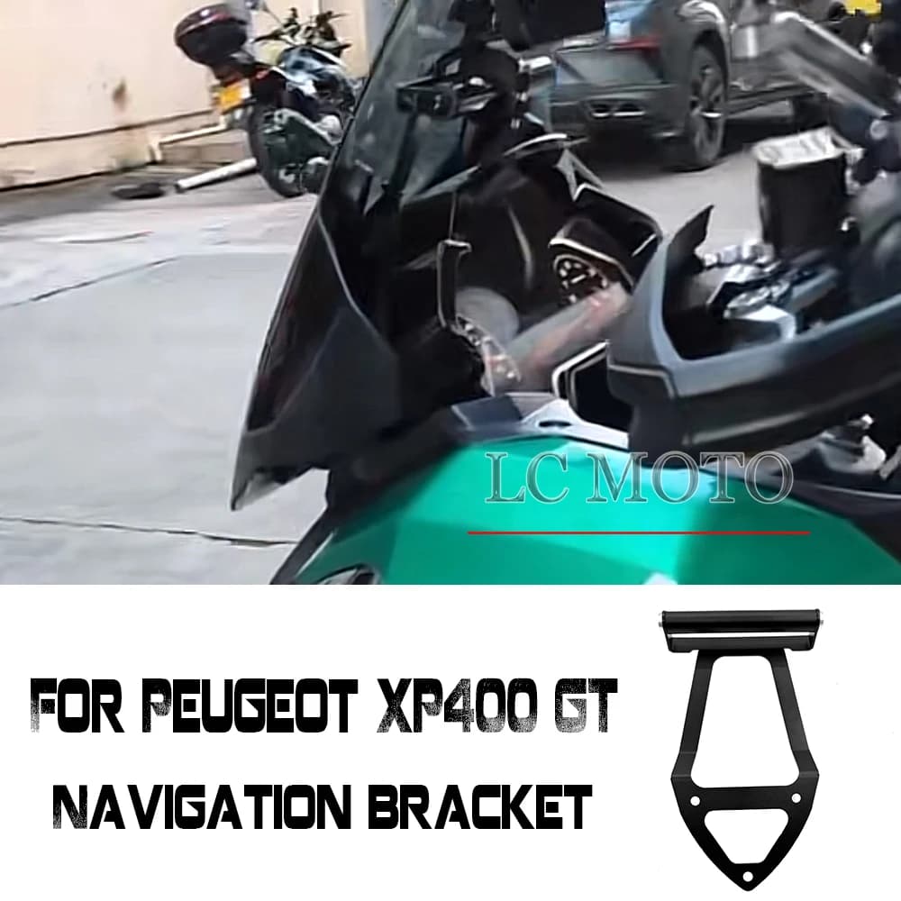 Per Peugeot XP400 GT staffa di navigazione per moto asta di prolunga multifunzionale supporto per telefono accessori per la modifica