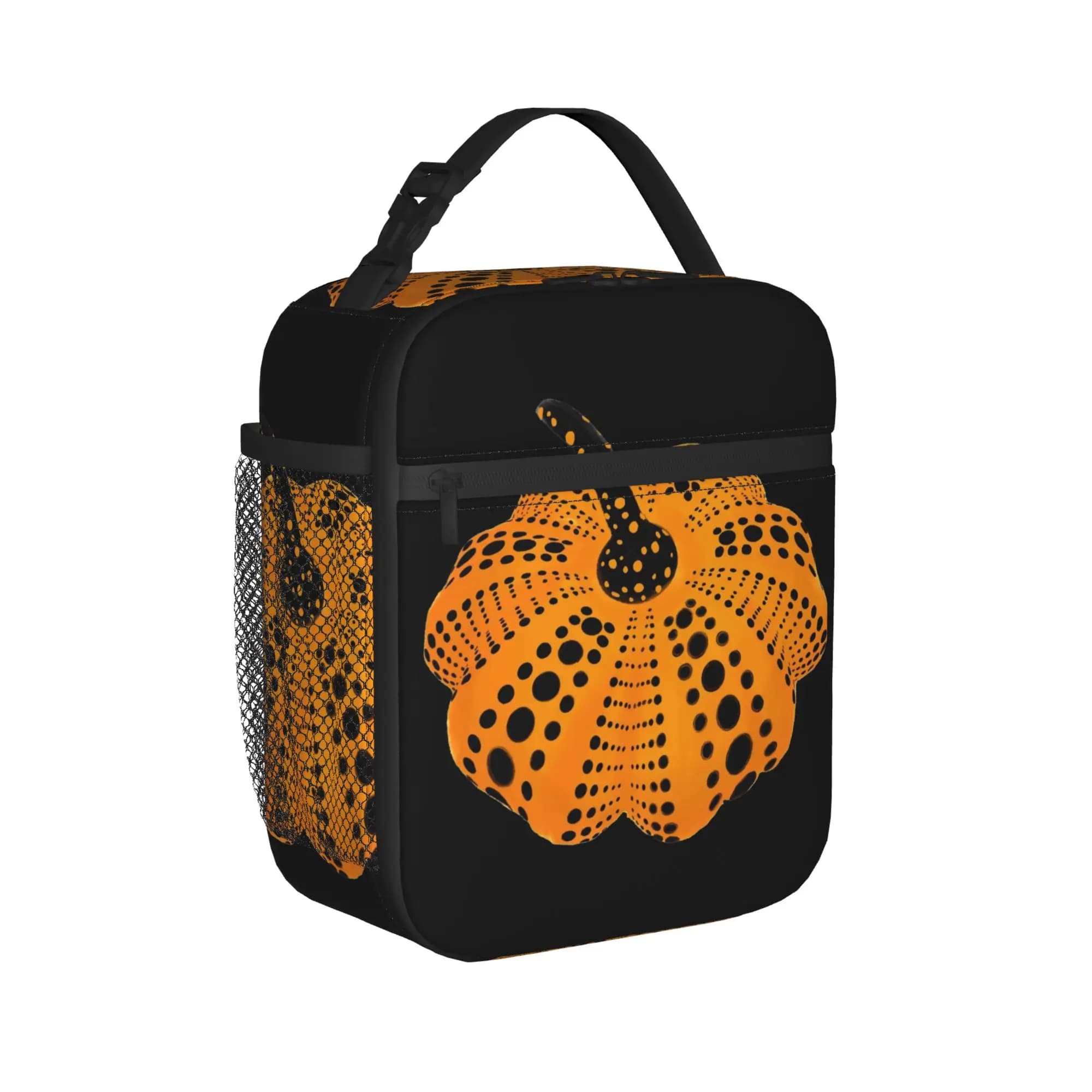Borsa termica per il pranzo Yayoi Kusama per viaggiare, borse portatili per contenitori alimentari, scatole termiche per il pranzo
