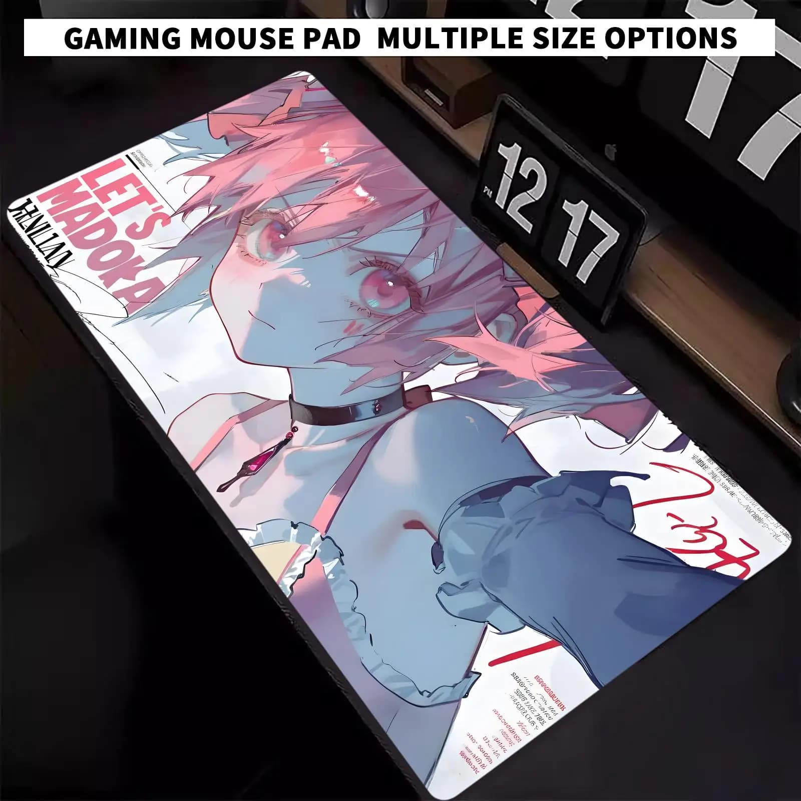 Puella Magi Madoka Magica Mouse Pad Mouse Pads Large Gaming Mousepad XXL Keyboard Gamer Mouse Pad Laptop Desk Mat Mouse Mats