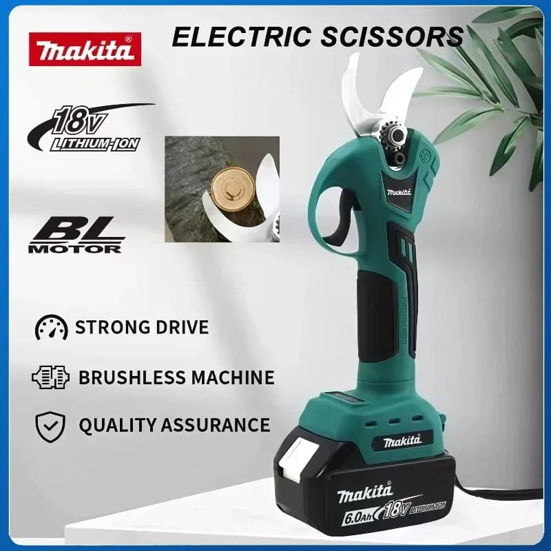 Makita Professionale Cordless Elettricista Forbici Cesoie da Potatura Taglierina 18v Batteria Wireless Trapani Strumenti Potatore da Giardino