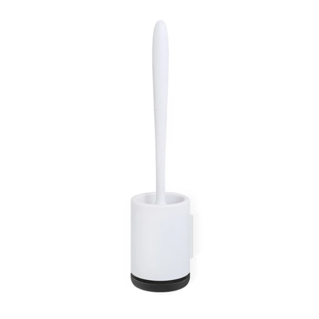 Scopino per WC con testa in silicone, strumento pulito per drenaggio rapido, spazzola per pulizia, accessori per il bagno antiscivolo, strumenti per la pulizia della casa