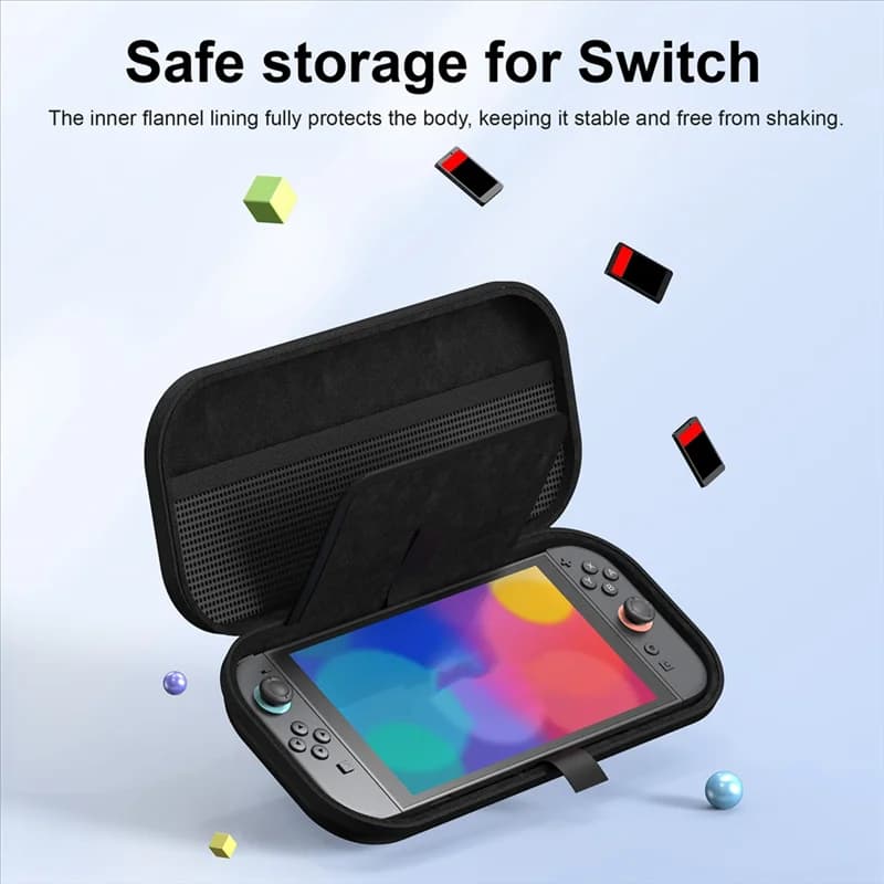 Custodia da viaggio rigida per Nintendo Switch 2, borsa portaoggetti portatile per console Switch 2 e accessori-[A51I]
