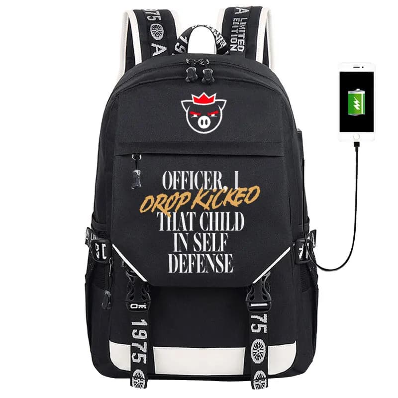 New Ya Boy Tsukimi Eiko zaino smdpi Koumei Student School Canvas Bag Cosplay zaini impermeabili borse da viaggio