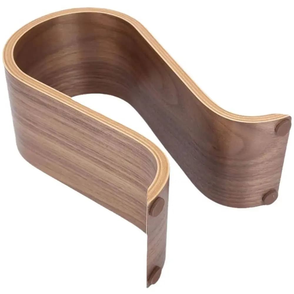 Solid Walnut Headphone Stand U Shape On-Ear Headset Display Shelf Universal Fit Sturdy Base Earphone Hanger Headset Accessories