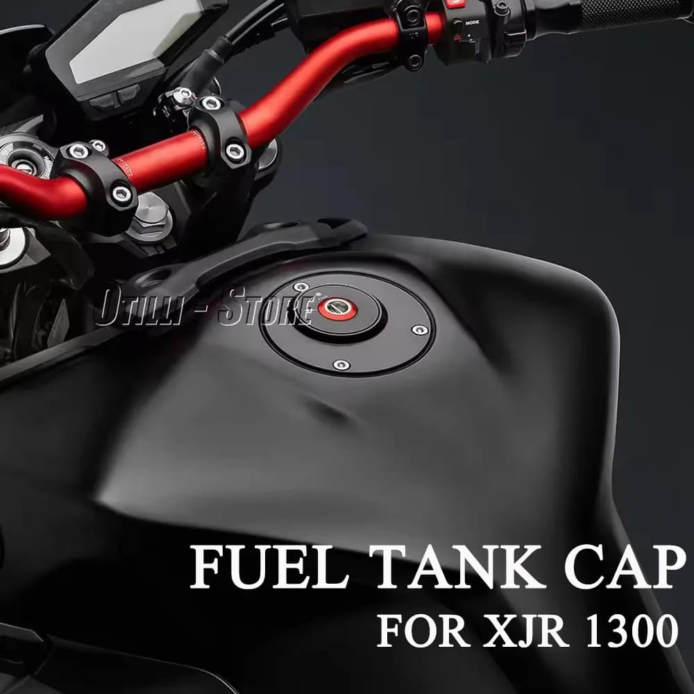Nuova Moto In Lega di Alluminio Tappo Del Serbatoio Del Carburante Copertura Trim Per Yamaha XJR 1300 XJR1300 xjr1300 2007 - 2014