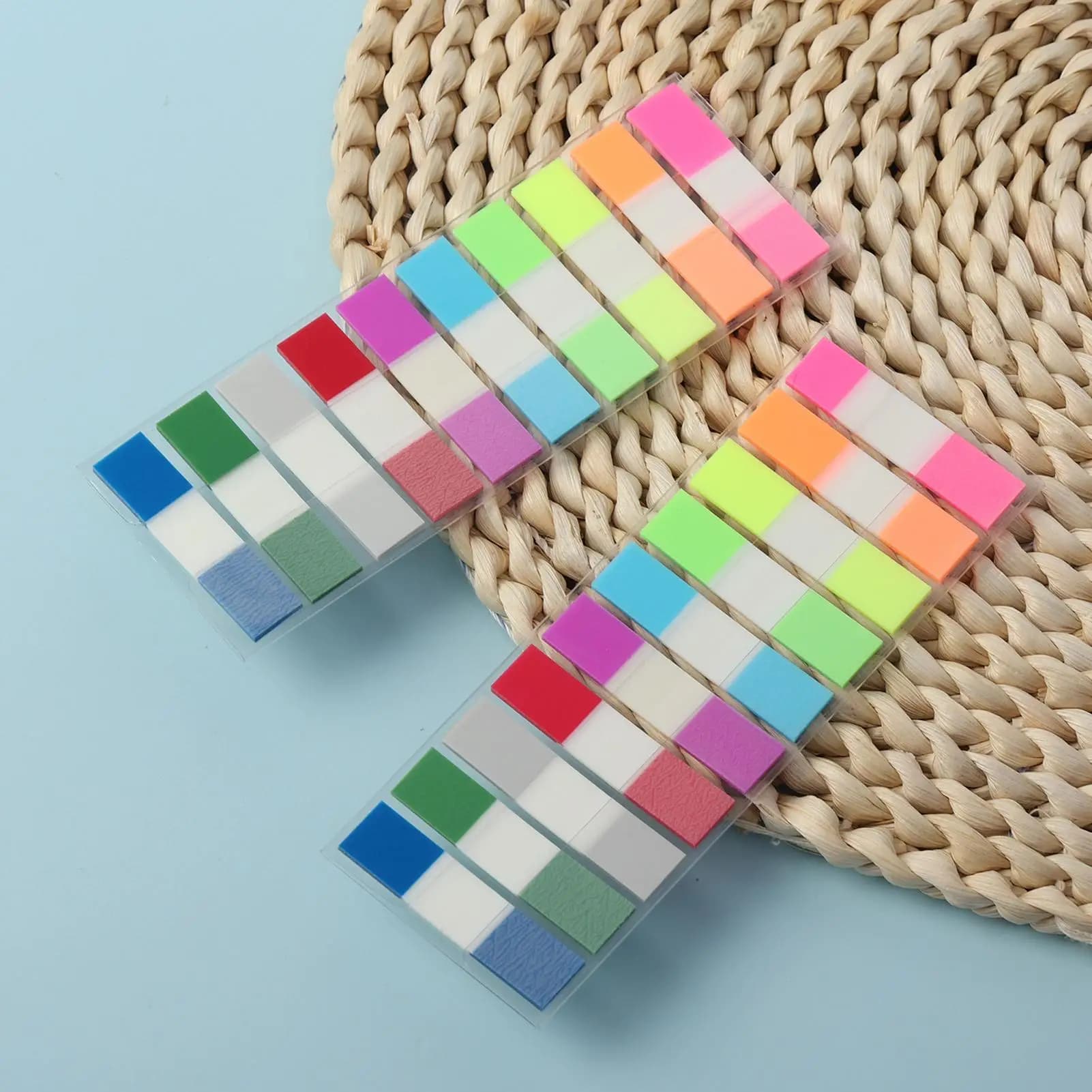 2pcs Page Tabs Colored Reading Marker Labels Planners Sticky Notes Tab For Students Teachers School Home Office Work Notebook