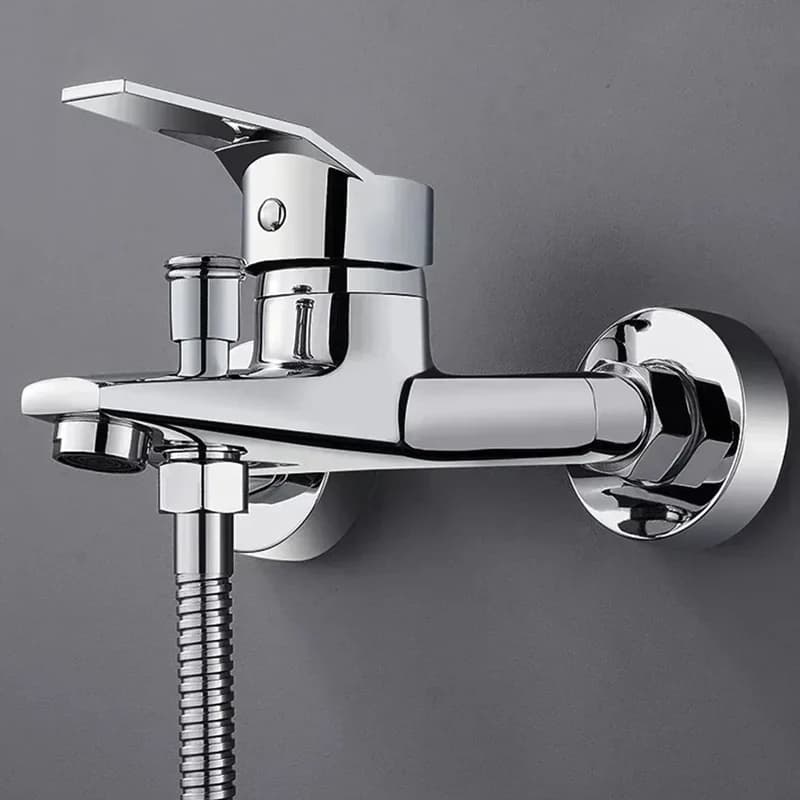 Rubinetto per doccia domestico Rubinetto per doccia caldo freddo a parete Valvola miscelatrice per WC Rubinetto per doccia monocomando Accessori per il bagno