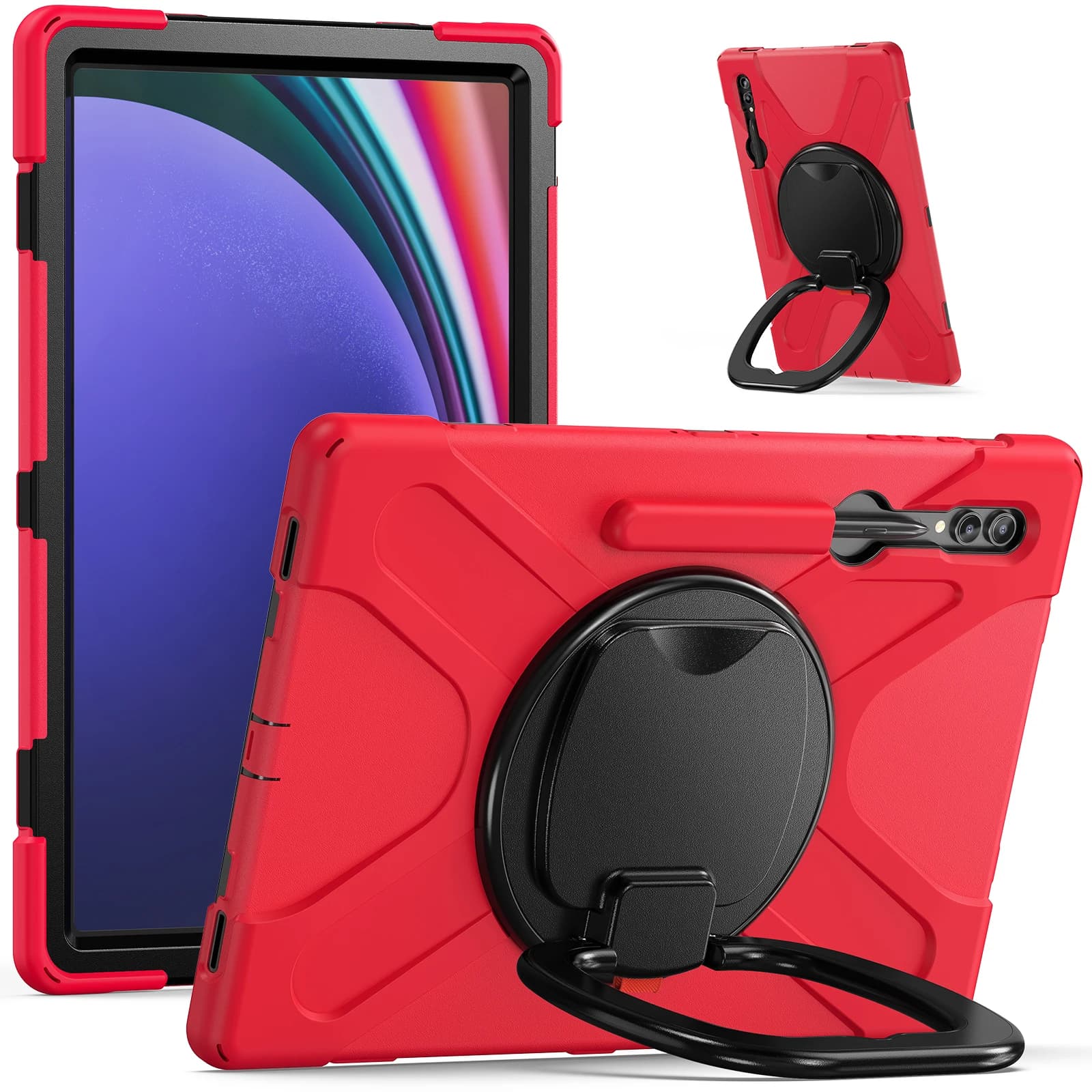Custodia protettiva per tablet adatta per Samsung Galaxy Tab S8Ultra 2022/S9Ultra 2023/S10Ultra 2024 Supporto per slot 6 colori disponibili