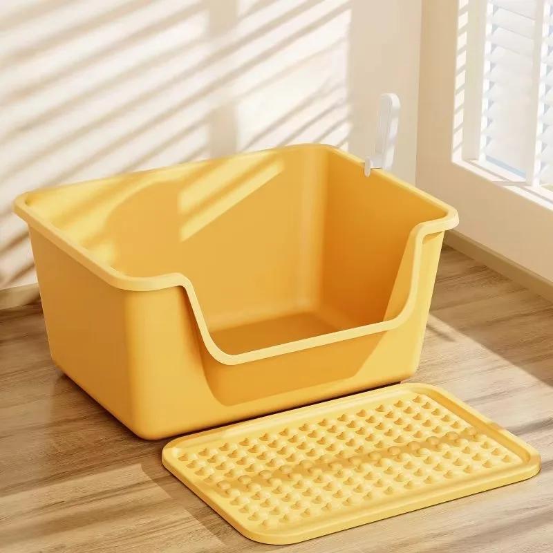 Lettiera per Gatti Gigante Semi-Chiusa Ecologica in Plastica