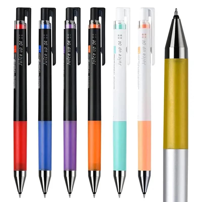 Pilot Juice Up Gel Pen, 0.3/0.4/0.5mm Fine Tip,22 Colors Quick-Drying Ink,Low Center Smooth Writing,Diary Note Taking Stationery