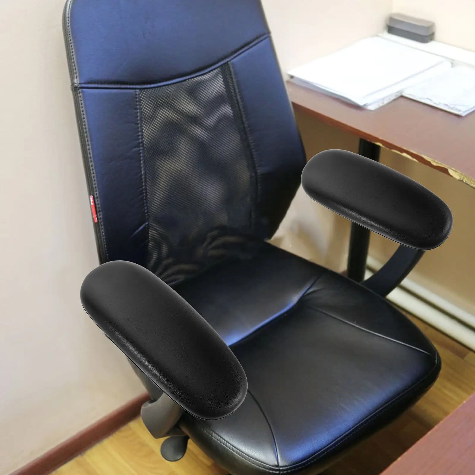 Set di 1 Cuscino Universale Estensibile per Braccioli di Sedie da Ufficio e Gaming