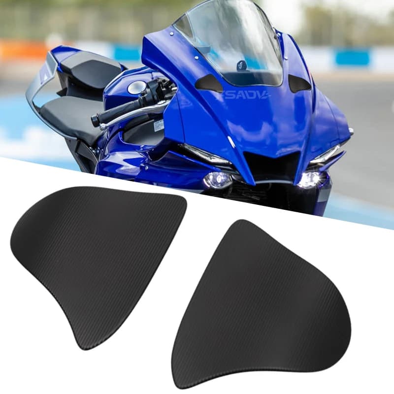 Motorcycle Accessories Rearview Mirror Block Off Base Plates Cover Fit For Yamaha YZF R1 YZF-R1 YZFR1 2020 2021 2022 2023 2024