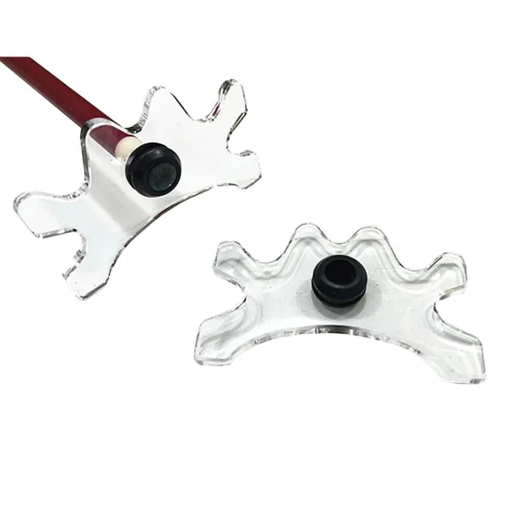 Game Room Accessories 100x70x6mm B,C,D Acrylic Snooker Bridge Pool Bridge Head Convenient To Carry For Billiard Cue