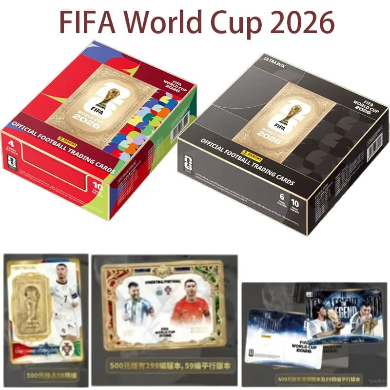 PANINI & KAYOU Card Game FIFA 2026 Cards Soccer Star Card Football Players Collection Trading Cards Fans Memorabilia Party Gift