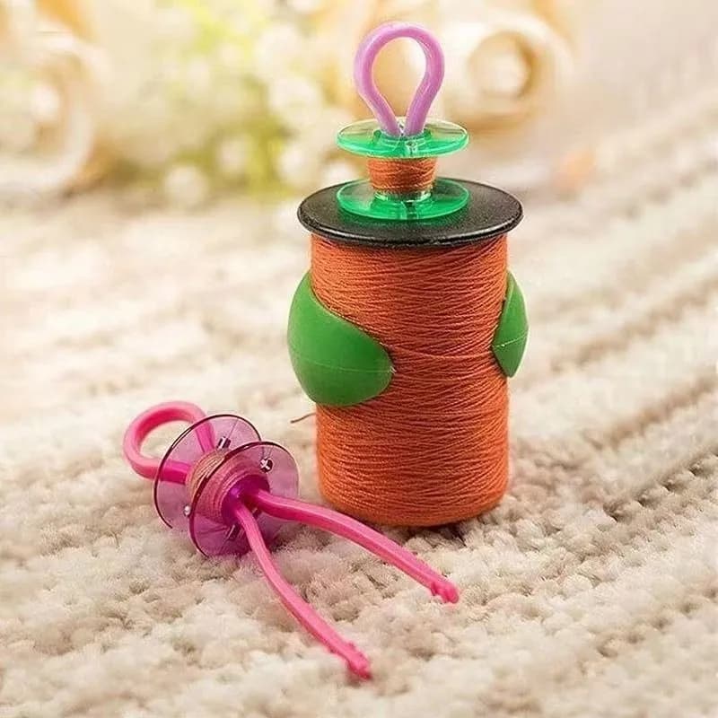 91 pcs Anti-Unwind Bobbin Clips, Fits Standard Bobbins and Compact Lightweight, ideal for Quilting Accessories