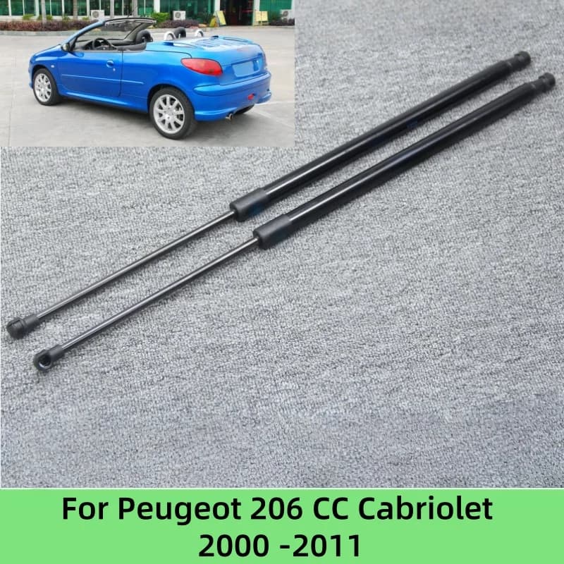 8731F2 9637115080 Auto Baule Posteriore Molla A Gas Ammortizzatore Ammortizzatori A Gas Ascensore Supporto Accessori Per Peugeot 206 CC Cabriolet 2000-2011